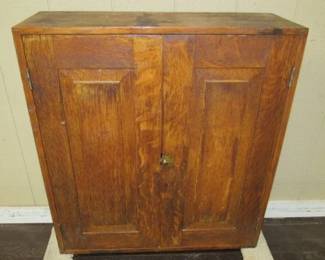 Oak Wall Cabinet