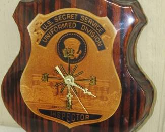 U.S. Secret Service Retired Inspectors Clock