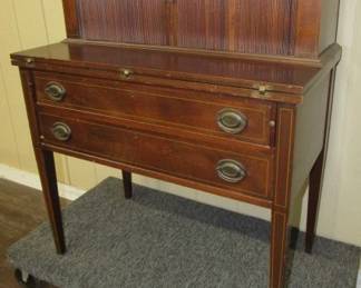 Mahogany Flip Top Desk