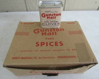 New Old Stock 12 Cans of Cloves in Original Box