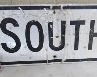 South Road Sign