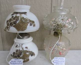 Antique Miniature Oil Lamps