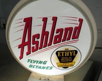 Ashland Gas Pump Globe