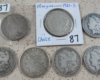 Morgan Silver Dollars