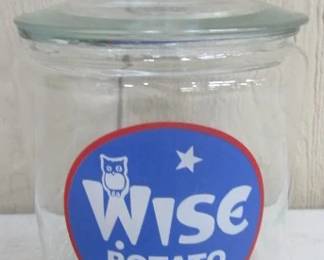 Wise Potato Chips Jar