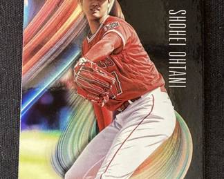 Lot # : 267z - 2018 Shohei Ohtani Topps rookie card
