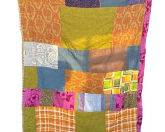 Lot # : 238z - Vintage patchwork quilt
