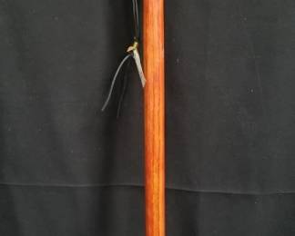 Lot # : 342 - Oak walking cane
