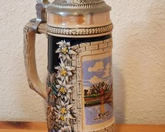 Lot # : 405d - Vintage Switzerland Schmid-Linder Gerz beer stein
