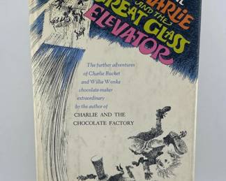 Lot # : 421a - 1972 1st edition Charlie and the Great Glass
