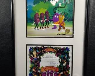 Lot # : 339 - Will Vinton signed & framed film cell
