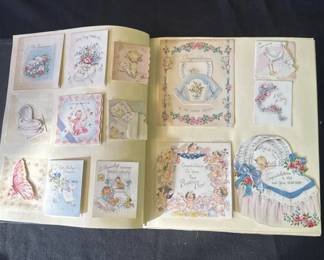 Lot # : 235z - Vintage 1940's & 50's scrapbook
