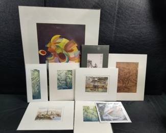 Lot # : 323 - Group of paintings, prints

