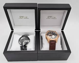 Lot # : 171 - Pair of Daniel Steiger men's watches 40 and 44mm
