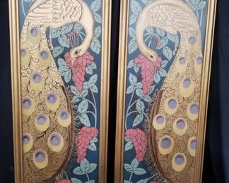 Lot # : 318 - Pair of oil paintings in board
