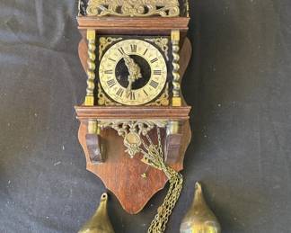 Lot # : 445z - Vintage Dutch Warmink Wuba Zaanze wall clock
