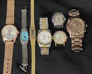 Lot # : 500v - Group of used prop watches

