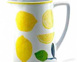 Lot # : 417a - Ceramic lemon pitcher by Mizuki Goto for West Elm
