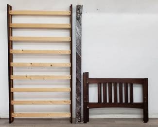 Lot # : 157 - Contemporary twin bed
