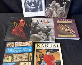 Lot # : 348z - Group of 7 coffee table books
