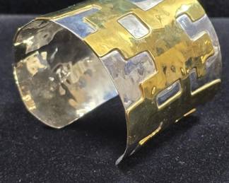 Lot # : 495 - Vintage Robert Lee Morris Modernist Sterling
