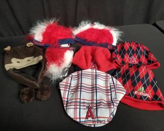 Lot # : 372 - Group of hats, Angel's hats, Yakult hats, etc.
