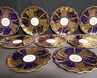 Lot # : 74 - 9 piece Davenport Longport Staffordshire

