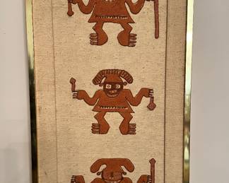 textile fragment depicting figures