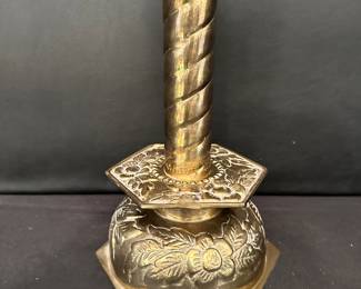 brass candle holder