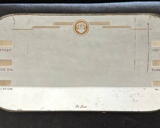 Oldsmobile De Luxe vanity clip on sun visor/mirror
