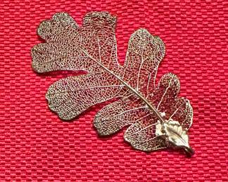 gold dipped leaf