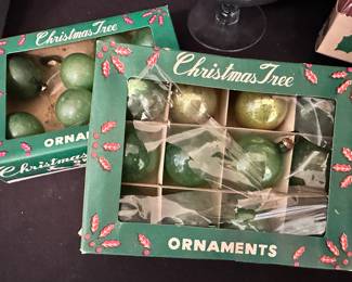 glass ornaments