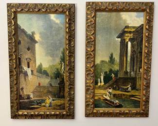 oil on canvas paintings