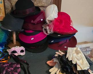 Vintage Hats, Vintage Gloves