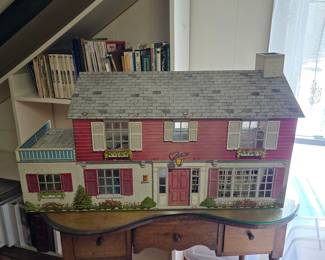 Marx Tin Dollhouse with Furniture
