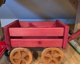 Little Red Garden Wagon