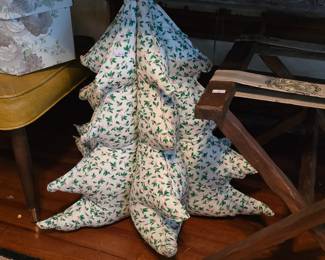 Handmade Fabric Christmas Tree