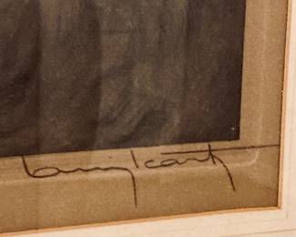 Louis Icart "Mockery" Wall Art. Framed.