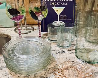 Selection of Bar Glass and Glassware.