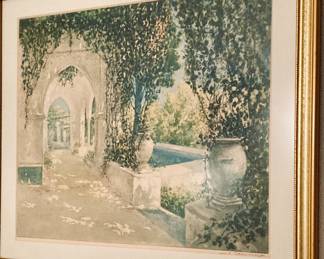 Framed Garden Wall Art.