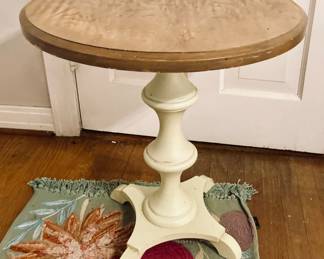 Vintage French End/Bistro Table.