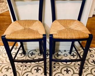 Wood Counter Stools.