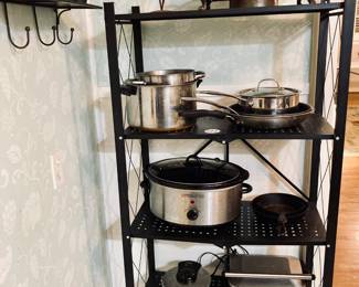 Selection of Cookware and Appliances.