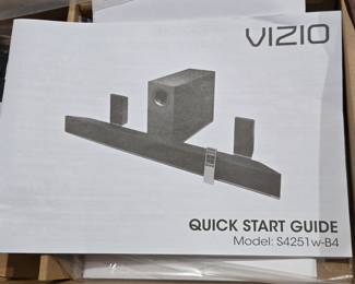 Vizio surround sound system