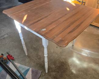 Vintage Farmhouse dropleaf table