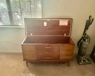 MCM Lane Cedar Chest - $125
Mint, has key and hidden drawer 