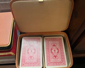 Playing card storage box, $3 