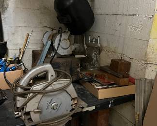 Vintage craftsman circular saw, $25