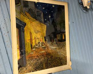 Le Cafe Terrace At Night Van Gogh Print $20