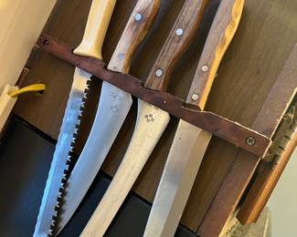 Vintage Sushi and Kitchen knives $5-15